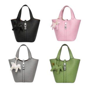 TU-LX The Étrier Bucket Bag Small, With Inner Pouch, Pink Brand New